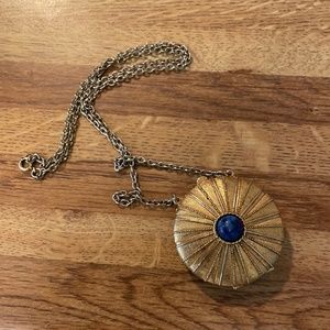 Vintage Estee Lauder Gold Perfume Locket